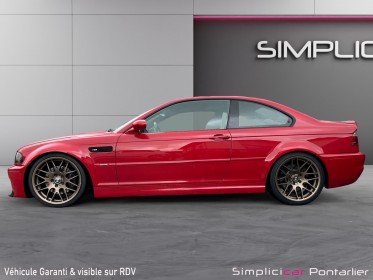 Bmw m3 coupe e46 m3 m-smg occasion simplicicar pontarlier simplicicar simplicibike france