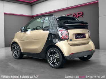 Smart fortwo cabrio eq 82 ch electrique garantie 12 mois. occasion montreuil (porte de vincennes)(75) simplicicar...