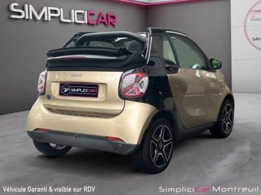 Smart fortwo cabrio eq 82 ch electrique garantie 12 mois. occasion montreuil (porte de vincennes)(75) simplicicar...