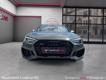 Audi rs4 avant v6 2.9 tfsi 450ch tiptronic 8 daytona grey matrix pack rs gps radar arr garantie 12 mois europe occasion...