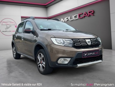 Dacia sandero tce 90 stepway - caméra de recul - attelage - barre de toit - garantie 12 mois occasion simplicicar perpignan ...