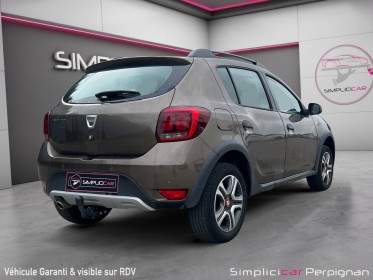 Dacia sandero tce 90 stepway - caméra de recul - attelage - barre de toit - garantie 12 mois occasion simplicicar perpignan ...