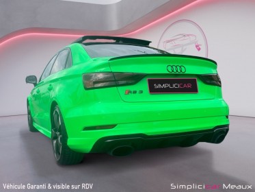 Audi rs3 berline 2.5 tfsi 400 s tronic 7 quattro occasion simplicicar meaux simplicicar simplicibike france