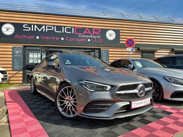 Mercedes cla coupe 250 4matic  amg line - full - faible km - occasion simplicicar compiegne simplicicar simplicibike france