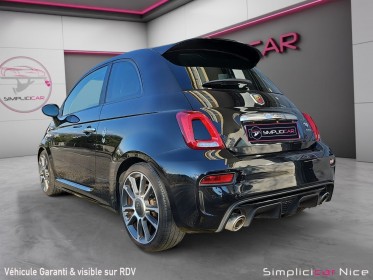 Fiat  500 abarth 595 1.4 turbo 165 ch turismo occasion  simplicicar vaucresson nice - pfvauto simplicicar simplicibike france