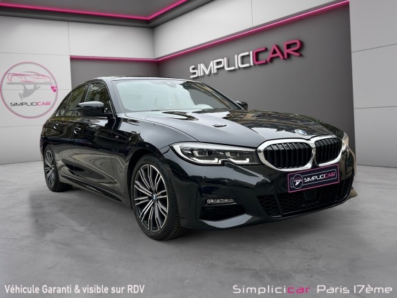 Bmw serie 3 g20 318d 150 ch bva8 luxury/entretien bmw/affichage tête haute/hayon électrique/car play/garantie 12 mois...