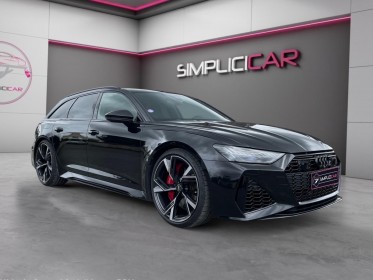 Audi rs6 avant 4.0 v8 600 ch full - premiere main - immat fr occasion simplicicar compiegne simplicicar simplicibike france