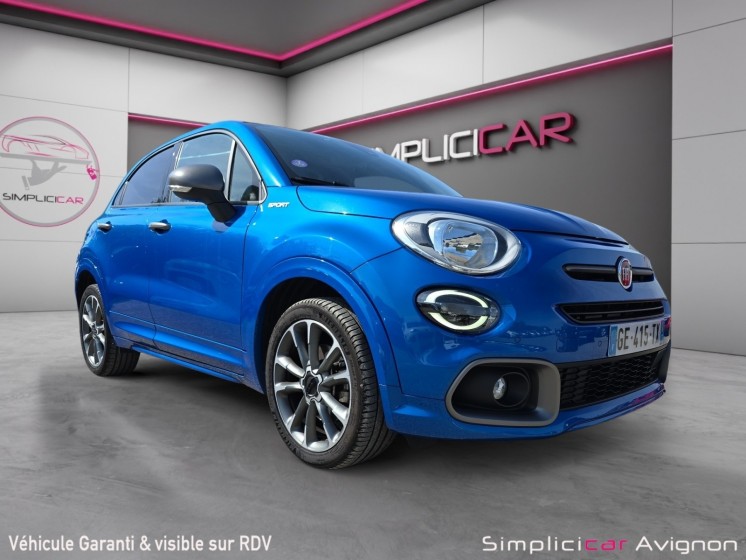 Fiat 500x my21 1.3 firefly turbo t4 150 ch dct sport 1ere main occasion avignon (84) simplicicar simplicibike france