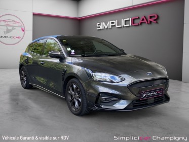 Ford focus 1.0 ecoboost 125 ss st line carplay/bvm/aide au stationnement occasion champigny-sur-marne (94) simplicicar...