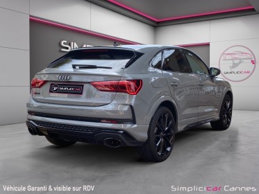 Audi rs q3 sportback 2.5 tfsi 400 ch s tronic 7 occasion cannes (06) simplicicar simplicibike france