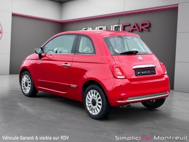 Fiat 500 my17 1.2 69 ch eco pack lounge / entretiensa jou / toit pano / garantie 12 mois occasion champigny-sur-marne (94)...