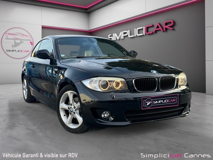 Bmw serie 1 coupe e82 lci 118d 143 ch luxe occasion simplicicar frejus  simplicicar simplicibike france