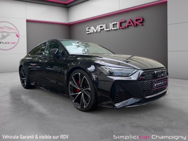 Audi rs7 sportback v8 4.0 tfsi 600 cv tiptronic 8 quattro - malus payé - toit ouvrant - apple carplay occasion...