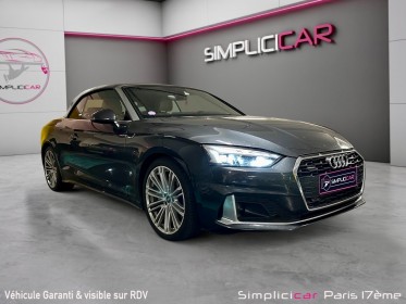 Audi a5 cabriolet ii 40 2.0 tfsi 16v mild hybrid quattro s-tronic7 204 cv avus /entretien complet audi/garantie 12 mois...