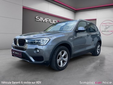 Bmw x3 f25 lci sdrive18d 150ch business / open edition a. occasion  simplicicar vaucresson nice - pfvauto simplicicar...