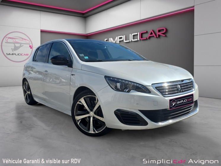 Peugeot 308 2.0 180ch. boÎte auto gt toit pano. / caméra  radars av. ar. / bluetooth / gps / ... occasion avignon (84)...