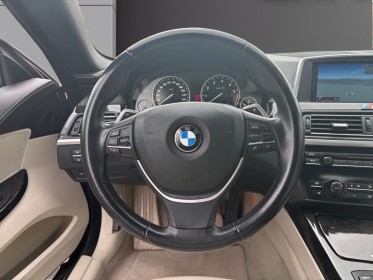 Bmw serie 6 cab f12 650i 407ch luxe a  full cuir beige  garantie 12 mois occasion simplicicar vernon simplicicar simplicibike...