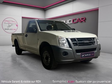 Isuzu d-max 2.5 2wd single cab/carplay/attelage/benne peinture raptor occasion simplicicar salon de provence simplicicar...