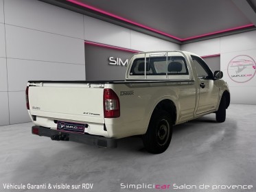 Isuzu d-max 2.5 2wd single cab/carplay/attelage/benne peinture raptor occasion simplicicar salon de provence simplicicar...