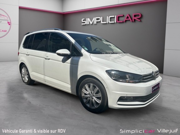 Volkswagen touran 2016 1.6 tdi 110 bmt carat 5pl, garantie 12 mois occasion simplicicar villejuif  simplicicar simplicibike...