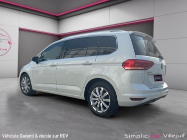 Volkswagen touran 2016 1.6 tdi 110 bmt carat 5pl, garantie 12 mois occasion simplicicar villejuif  simplicicar simplicibike...