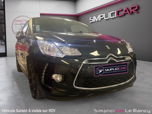 Citroen ds3 hdi 110 fap 109gr sport chic occasion le raincy (93) simplicicar simplicibike france