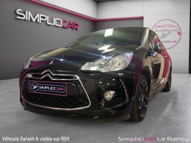 Citroen ds3 hdi 110 fap 109gr sport chic occasion le raincy (93) simplicicar simplicibike france