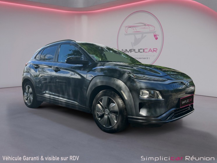 Hyundai kona electric 64 kwh 204 ch executive garantie occasion réunion ville st pierre simplicicar simplicibike france