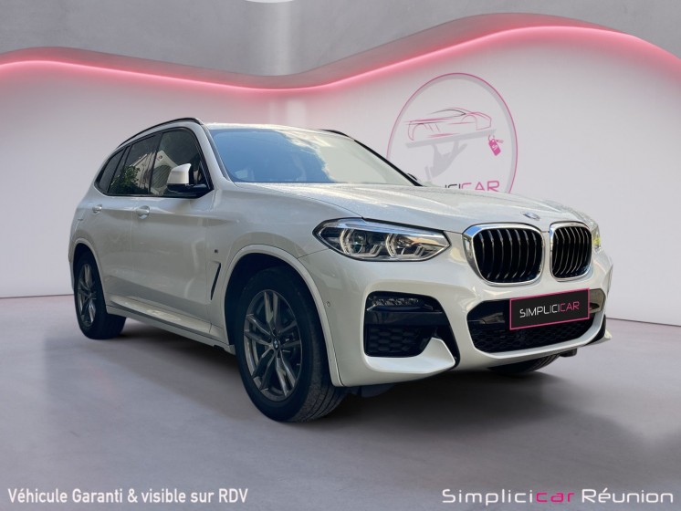 Bmw x3 g01 xdrive20d 190ch bva8 m sport occasion réunion ville st pierre simplicicar simplicibike france