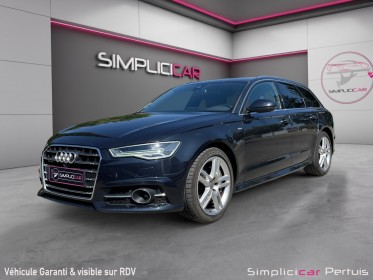 Audi a6 avant v6 3.0 bitdi 320 tiptronic 8 quattro s line occasion simplicicar pertuis  simplicicar simplicibike france