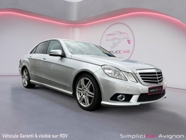 Mercedes classe e aventgarde executive a blueefficiency cgi 350 occasion avignon (84) simplicicar simplicibike france