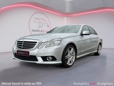 Mercedes classe e aventgarde executive a blueefficiency cgi 350 occasion avignon (84) simplicicar simplicibike france