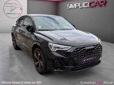 Audi q3 sportback 45 tfsie  245 ch s tronic 6 s line occasion  simplicicar vaucresson nice - pfvauto simplicicar simplicibike...