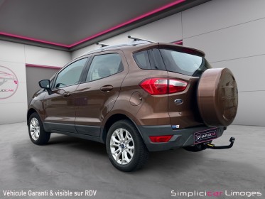 Ford ecosport 1.0 ecoboost 125 trend occasion simplicicar limoges  simplicicar simplicibike france