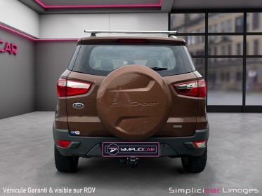 Ford ecosport 1.0 ecoboost 125 trend occasion simplicicar limoges  simplicicar simplicibike france