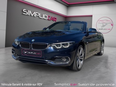 Bmw serie 4 cabriolet f33 lci 430i 252 ch bva8 / harman kardon / sieges electriques memoire chauffants / volant chauffant...