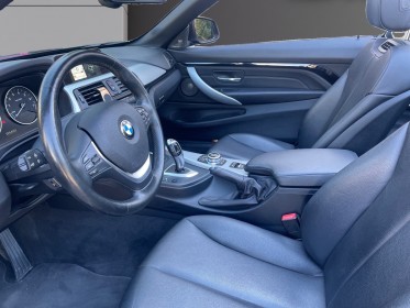 Bmw serie 4 cabriolet f33 lci 430i 252 ch bva8 / harman kardon / sieges electriques memoire chauffants / volant chauffant...