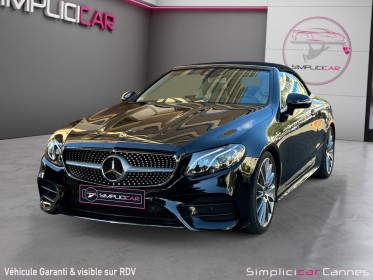 Mercedes classe e cabriolet 300 9g-tronic fascination occasion cannes (06) simplicicar simplicibike france