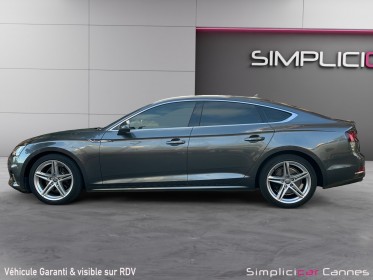 Audi a5 sportback 2.0 tdi 150 s tronic 7 s line occasion cannes (06) simplicicar simplicibike france