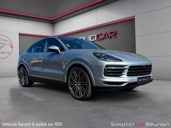 Porsche cayenne coupe 3.0 v6 462 ch tiptronic bva e-hybrid occasion réunion ville st pierre simplicicar simplicibike france