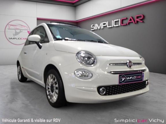 Fiat 500 c 70 cv bvm6 cabriolet hybrid launch edition  bi-ton 1 ére main garantie 12 mois occasion simplicicar vichy...