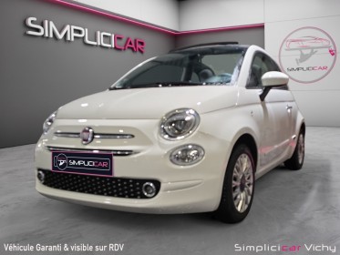 Fiat 500 c 70 cv bvm6 cabriolet hybrid launch edition  bi-ton 1 ére main garantie 12 mois occasion simplicicar vichy...