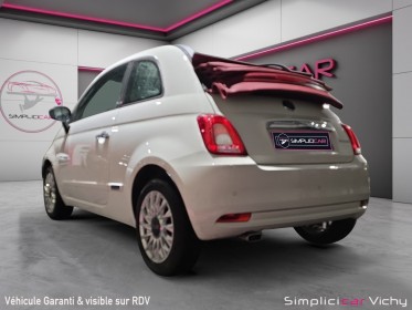 Fiat 500 c 70 cv bvm6 cabriolet hybrid launch edition  bi-ton 1 ére main garantie 12 mois occasion simplicicar vichy...