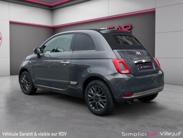 Fiat 500c serie 4 1.2 69 ch lounge, garantie 12 mois occasion simplicicar villejuif  simplicicar simplicibike france