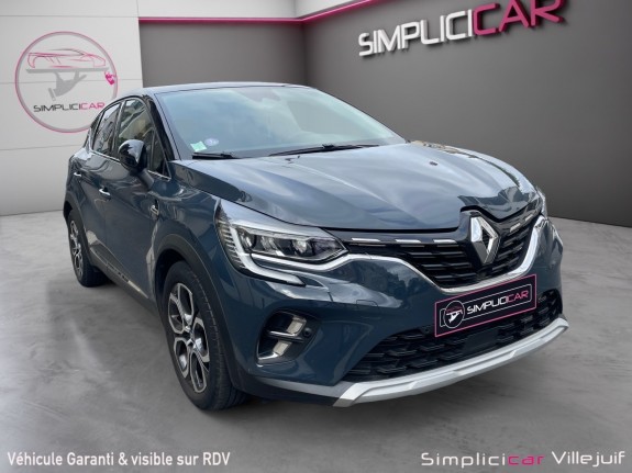 Renault captur 2020 e-tech plug-in 160 intens caméra de recul, keyless go, garantie 12 mois, full entretien renault occasion...