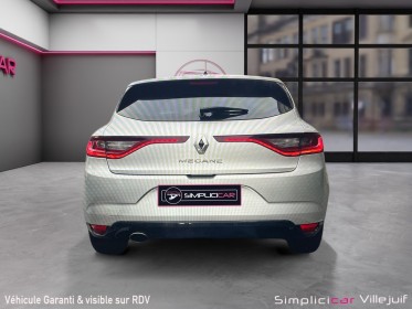 Renault megane iv berline tce 130 energy intens, caméra de recul, garantie 12 mois occasion simplicicar villejuif ...