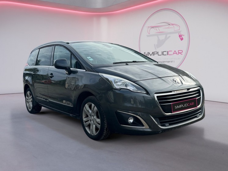 Peugeot 5008 allure 1.6 bluehdi 120 ch eat6 7 places/ toit pano/ gps occasion simplicicar orgeval  simplicicar simplicibike...