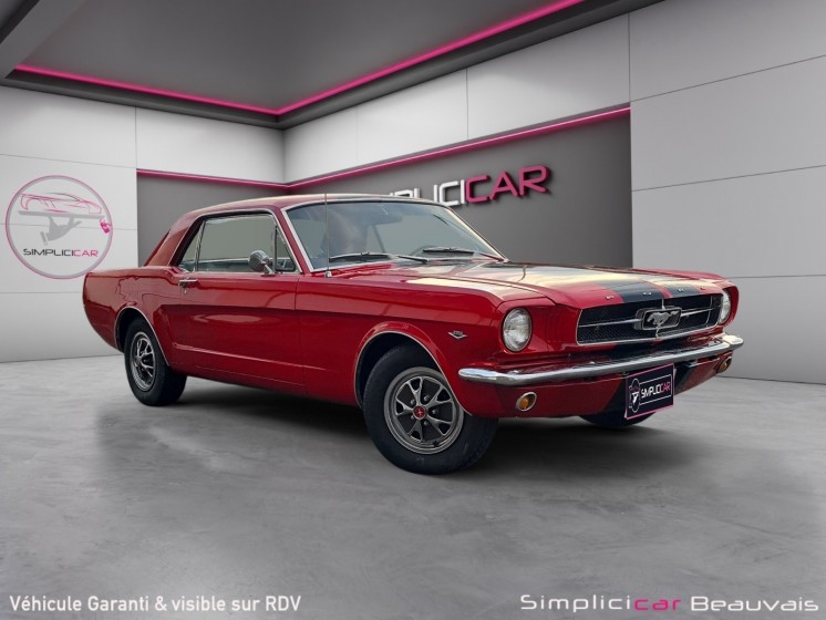 Ford mustang coupe 289 vi v8 occasion parc voitures beauvais simplicicar simplicibike france