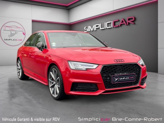 Audi a4 a4 2.0 tdi 190 s tronic 7 quattro s line occasion simplicicar brie-comte-robert simplicicar simplicibike france