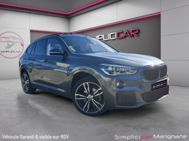 Bmw x1 f48 xdrive 18d 150 ch bva8 m sport/toit ouvrant/sieges electriques chauffants/camera recul/garantie 12 mois occasion...